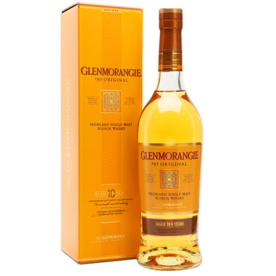 Виски Glenmorangie The Original 10 years old Single Malt Highland in gift box 0,70 л фото