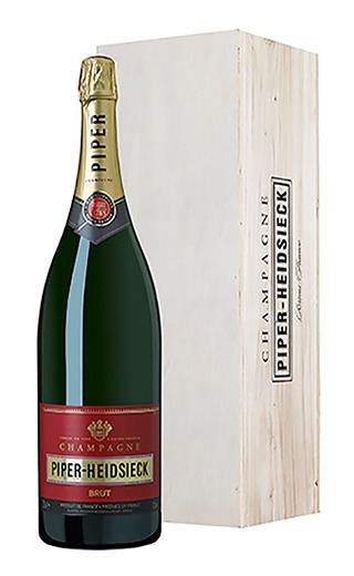 Вино игристое Белое Брют Piper-Heidsieck Brut Champagne in wooden box 3 л фото