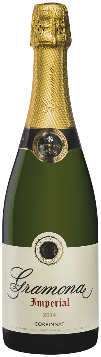 Вино игристое Белое Брют Gramona Corpinnat Imperial Brut 2018 0,75 л фото