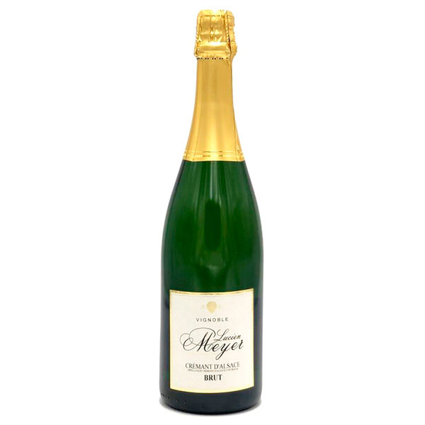 Вино игристое Белое Брют Lucien Meyer Cremant d'Alsace Brut 2020 0,75 л фото