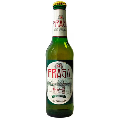 Пиво Praga Non Alcoholic 0,33 л фото