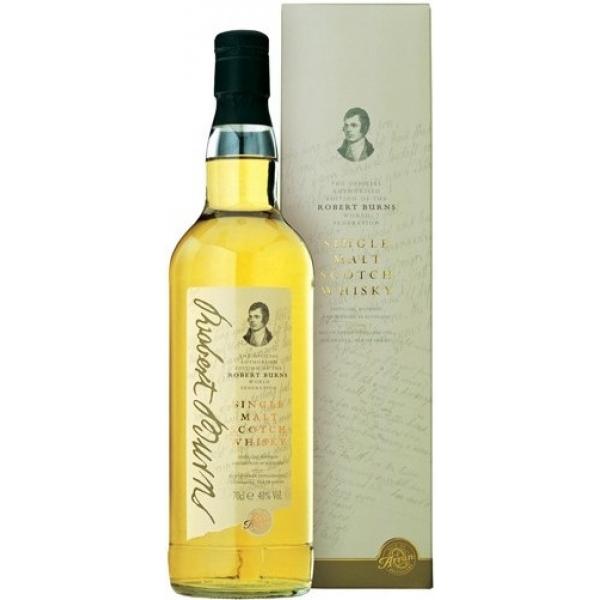 Виски Arran Robert Burns Single Malt Arran in tube 0,7 л фото