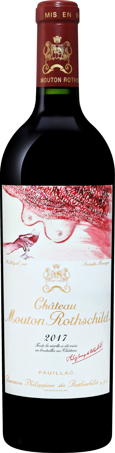 Вино Красное Сухое Chateau Mouton Rothschild Premier Grand Cru Classe Pauillac 2017 0,75 л фото