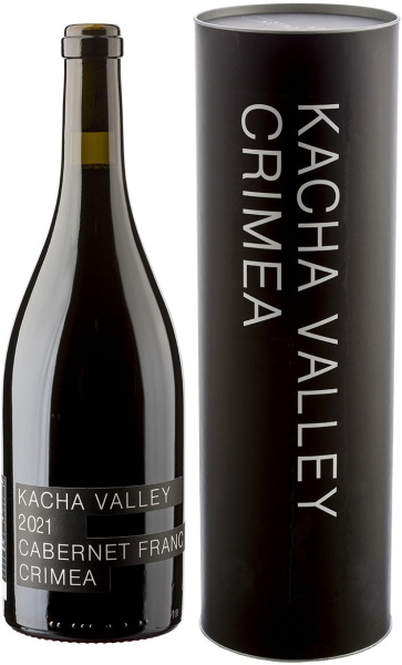 Вино Красное Сухое Kacha Valley Cabernet Franc Crimea in tube 2021 1,5 л фото