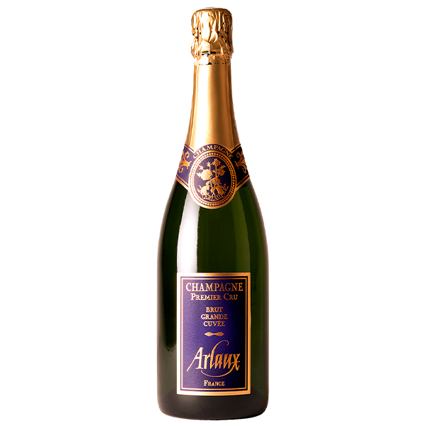 Вино игристое Белое Брют Arlaux Grande Cuvee Premier Cru Brut Champagne 0,75 л фото