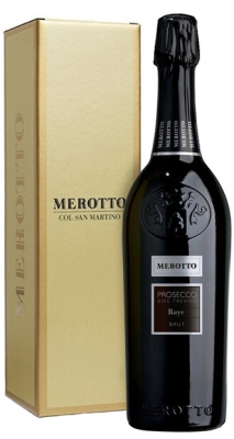 Вино игристое Белое Брют Merotto Raye Prosecco Treviso Brut in gift box 0,75 л Вино игристое Белое Брют Merotto Raye Prosecco Treviso Brut in gift box 0,75 л фото