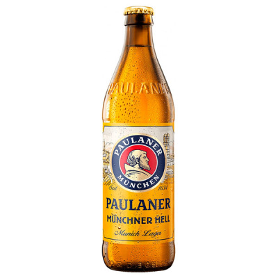 Пиво Paulaner Munchner Hell 0,5 л фото