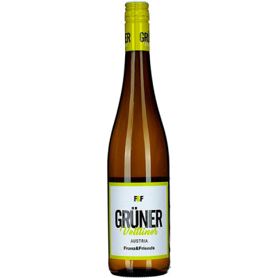 Вино Белое Сухое Franz & Friends Gruner Veltliner Niederosterreich 2022 0,75 л фото