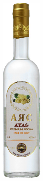 Водка Аяс Тутовая 40% 0,5 л фото