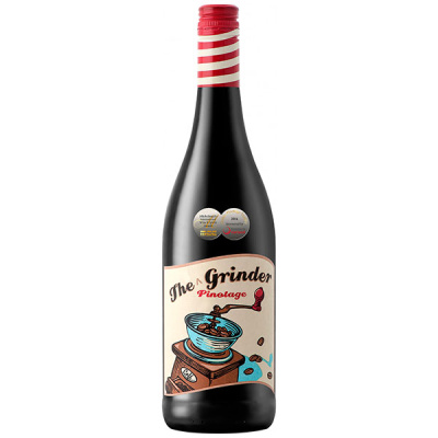 Вино Красное Сухое The Grinder Shiraz Coastal Region 2021 0,75 л фото
