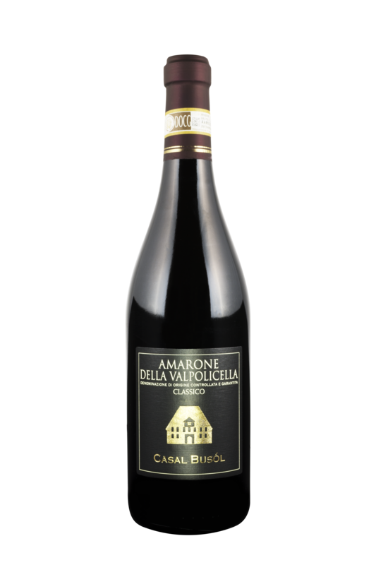 Вино Красное Сухое Casal Busol Amarone della Valpolicella Classico 2018 0,75 л фото