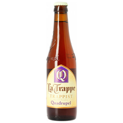 Пиво Тёмное La Trappe Quadrupel 0,33 л фото