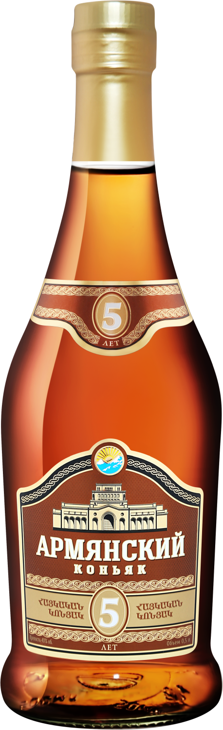 Коньяк Vostan Armyansky Cognac 5 yo 0,5 л фото