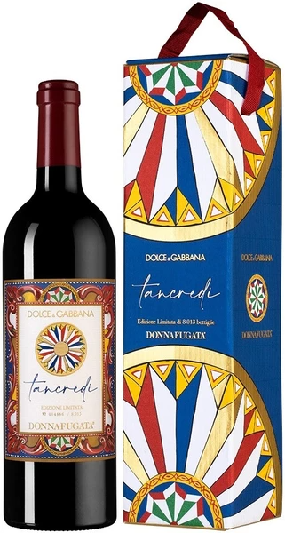 Вино Donnafugata Tancredi Terre Siciliane Dolce and Gabbana in gift box 0,75 л фото
