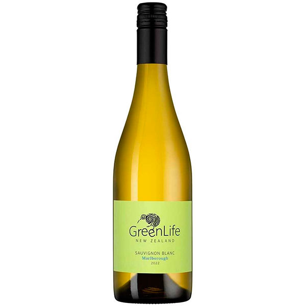 Вино Белое Сухое GreenLife Sauvignon Blanc Marlborough 2022 0,75 л фото