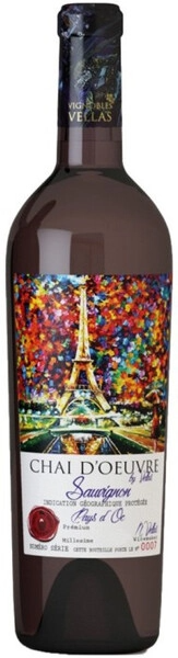 Vignobles Vellas · Белое Сухое Chai d'Oeuvre Sauvignon Blanc Pays d'Oc