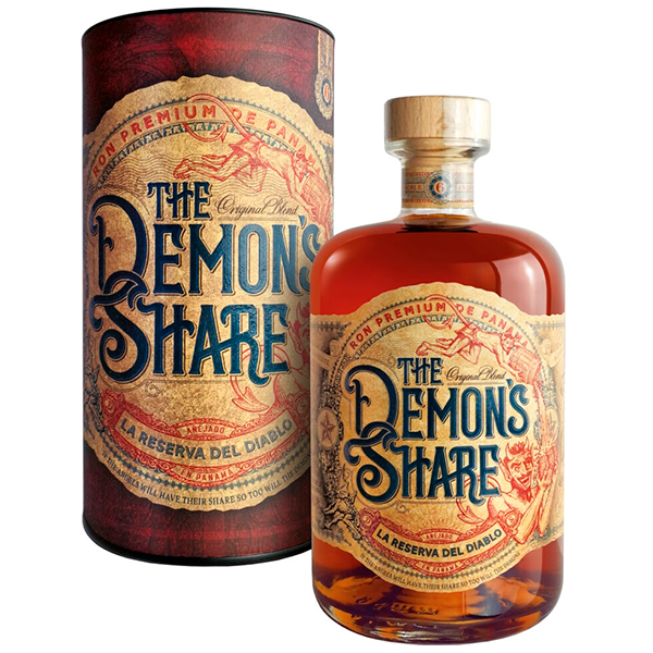 vinoteki Ром The Demon's Share 6 Years Old in tube 0,70 л