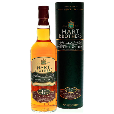 Виски Hart Brothers 17 Years Old Port Finish Blended Malt in tube 0,70 л фото
