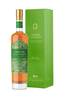 Настойка Onegin Gourmet Apple Cinnamon and Feijoa in gift box 0,5 л фото