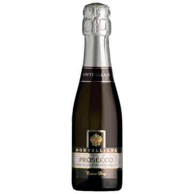 Вино игристое Белое Сухое Montelliana Prosecco Treviso Extra Dry 0,2 л фото