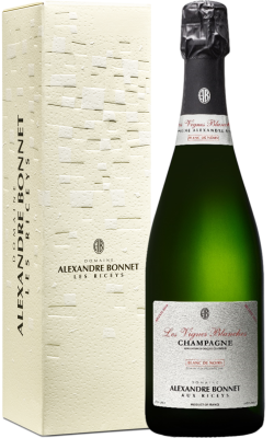 Вино игристое Alexandre Bonnet Les Vignes Blanches Blanc de Noirs Champagne in gift box 2019 0,75 л фото