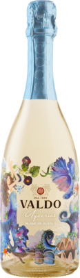 Вино игристое Белое Брют Valdo Aquarius Blanc de Blancs Extra Dry 0,75 л фото