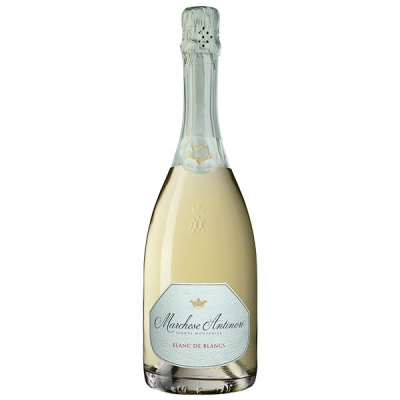 Вино игристое Белое Брют Marchese Antinori Blanc de Blancs Franciacorta Brut 1,5 л фото