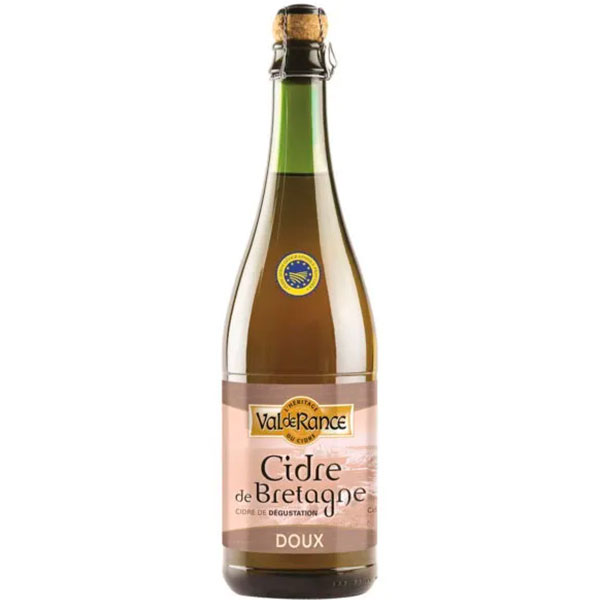 Сидр Val de Rance Cidrе de Bretagne Doux 0,75 л фото