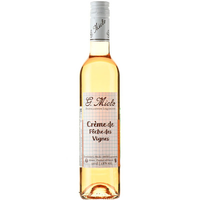 Ликер G. Miclo Creme de Peche de Vigne 0,50 л фото