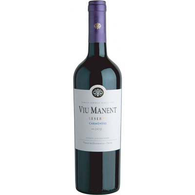 Вино Красное Сухое Viu Manent Estate Collection Reserva Carmenere Colchagua Valley 2022 0,75 л фото