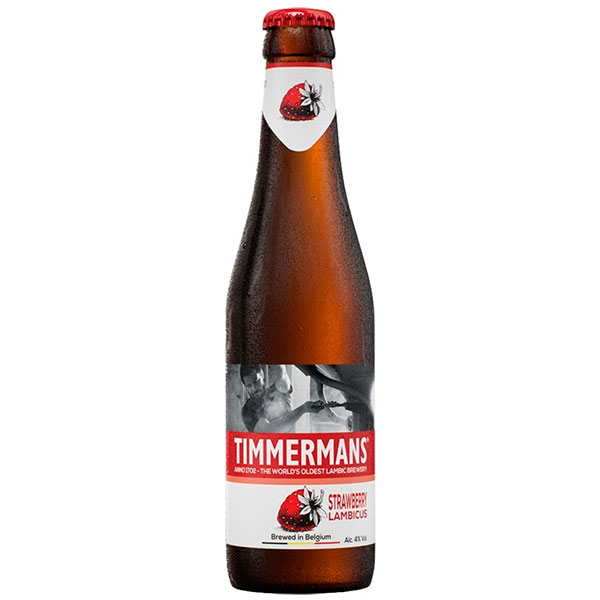 Пиво Светлое Timmermans Strawberry Lambicus 0,33 л фото