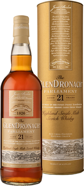 Виски Glendronach Parliament 21 Years Old 0,7 л фото