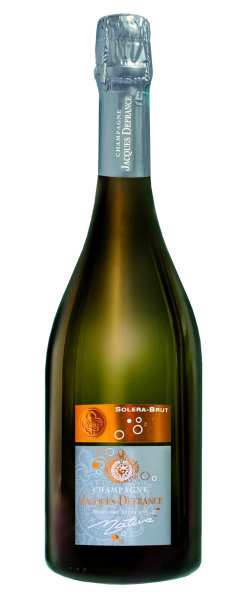 Вино игристое Белое Брют Jacques Defrance Soléra Brut Champagne 2009 0,75 л фото