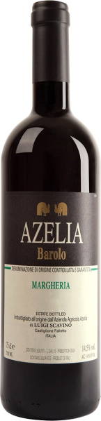 Вино Красное Сухое Azelia Barolo Margheria 2015 0,75 л фото