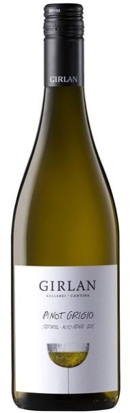 Вино Белое Сухое Girlan Pinot Grigio Alto Adige 2023 0,75 л фото