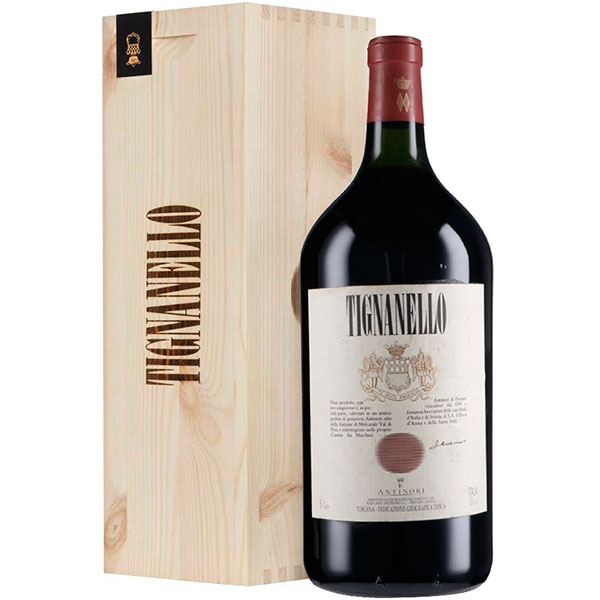 Вино Красное Сухое Antinori Tignanello Toscana in wooden box 2006 3 л фото