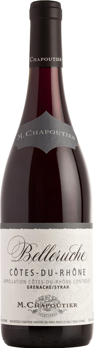 Вино Красное Сухое M.Chapoutier Belleruche Cotes-du-Rhone 2022 0,375 л фото