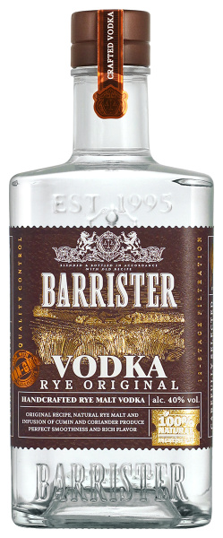 Водка Barrister Rye Original 0,7 л фото