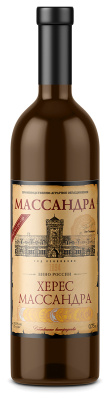 Херес Массандра Херес 2019 белое 19,5% 0,75 л фото