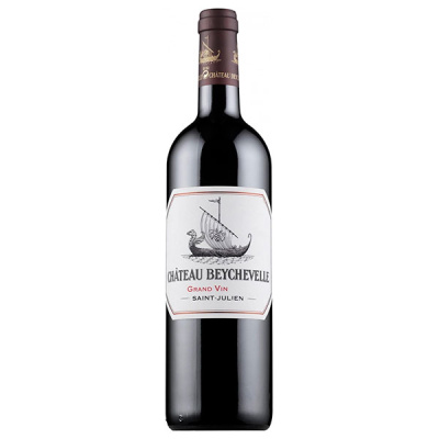 Вино Красное Сухое Chateau Beychevelle 4-me Grand Cru Classe Saint-Julien 2015 0,75 л фото