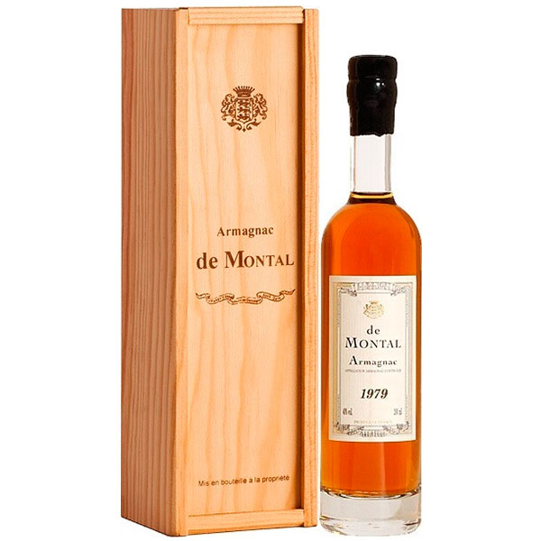 Арманьяк De Montal Bas-Armagnac in wooden box 1979 0,20 л фото