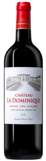 Вино Красное Сухое Chateau la Dominique Grand Cru Classe St-Emilion 2020 0,75 л фото