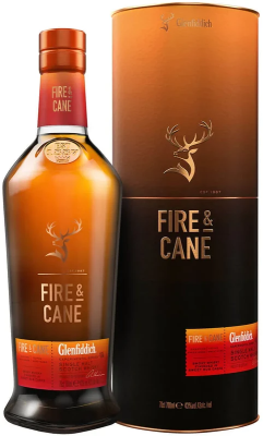 Виски Glenfiddich Fire and Cane Single Malt Speyside in tube 0,7 л фото