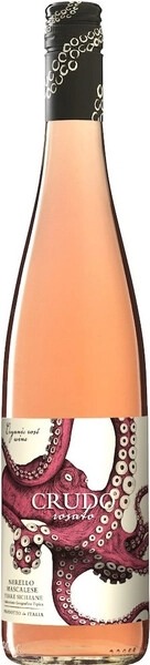 Вино Розовое Полусухое Crudo Nerello Mascalese Rosato Terre Siciliane 2024 0,75 л фото