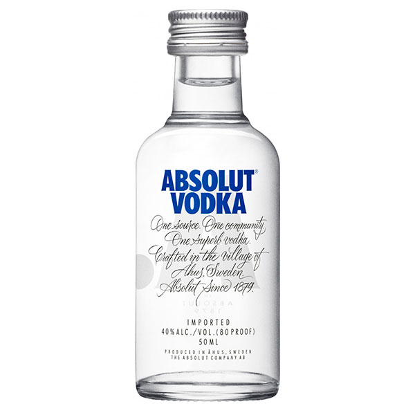 Водка Absolut 0,05 л фото