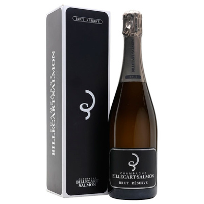 Вино игристое Белое Брют Billecart-Salmon Brut Reserve Champagne in gift box 0,75 л фото