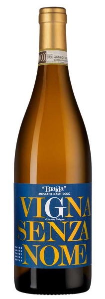 Вино игристое Белое Сладкое Braida Vigna Senza Nome Moscato d'Asti 2024 0,75 л фото