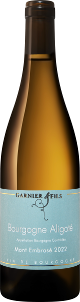Вино Белое Сухое Domaine Garnier & Fils Mont Embrase Bourgogne Aligote 2022 0,75 л фото
