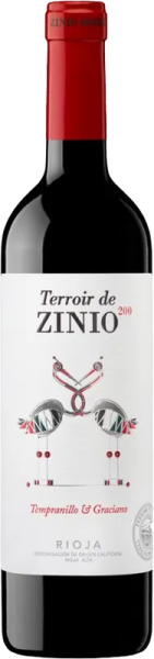 Вино Красное Сухое Zinio 200 Rioja 2023 0,75 л фото