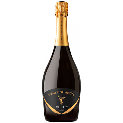Вино игристое Белое Брют Montes Sparkling Angel Brut 2017 0,75 л фото